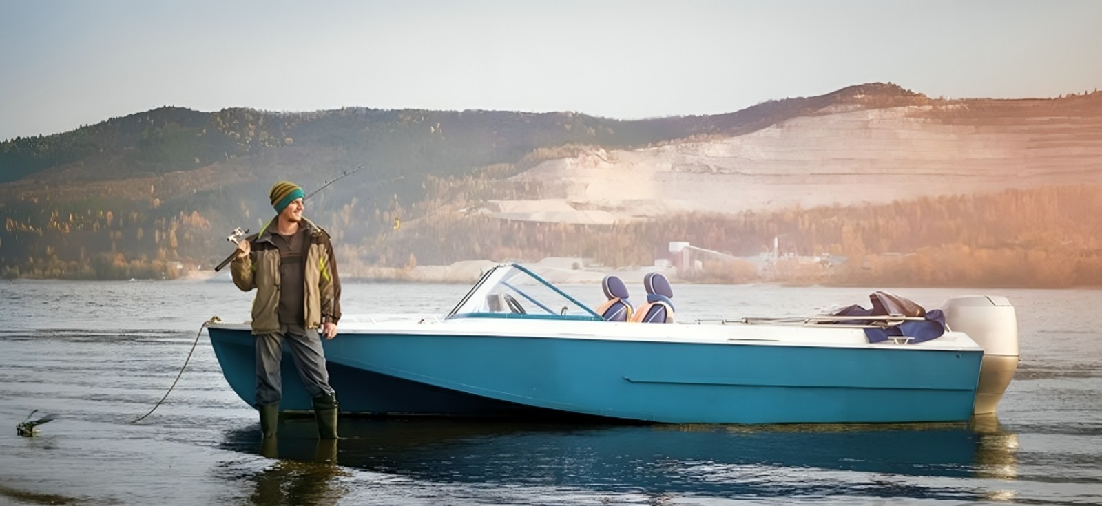 Representing considerations before buying a fishing boat